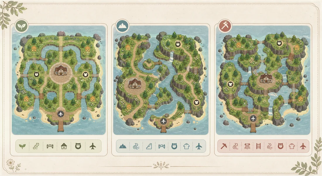Matrice de décision pour la carte